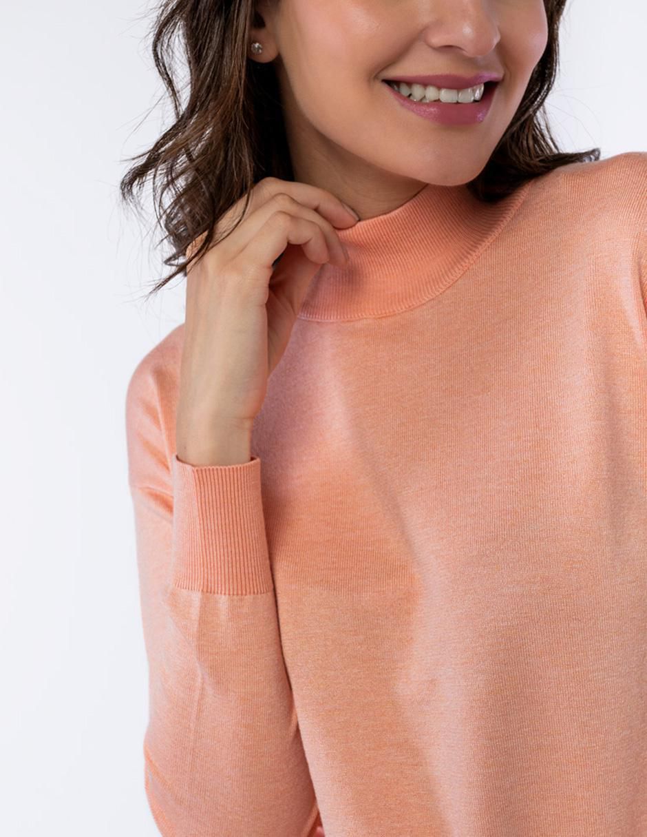 Suéter cuello tortuga para mujer 3