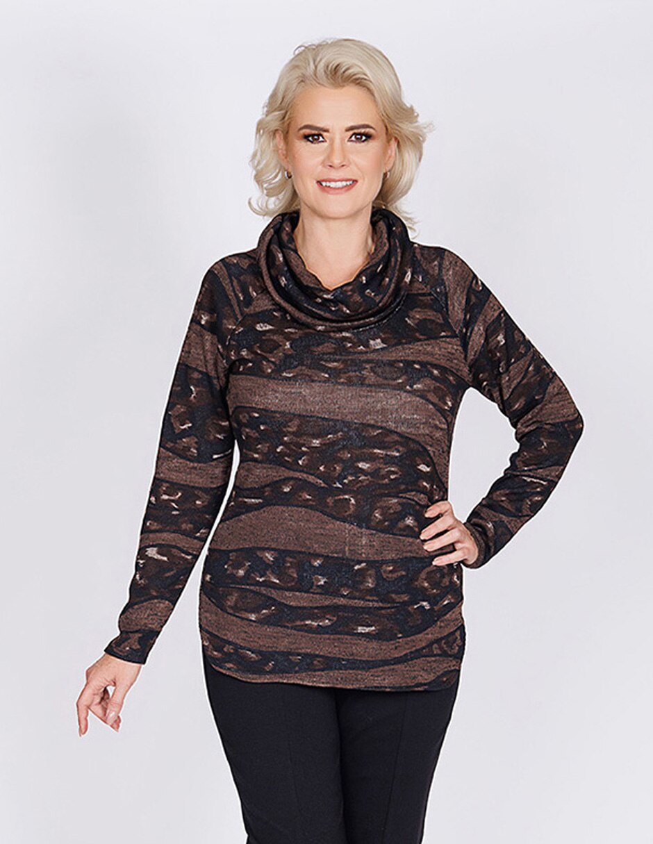 Blusa manga larga para mujer 1
