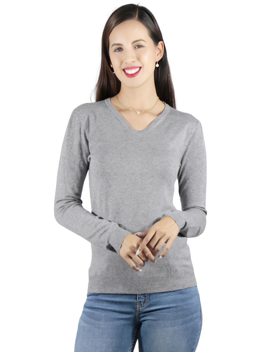 "suéter" malabis "cuello" v "para mujer"