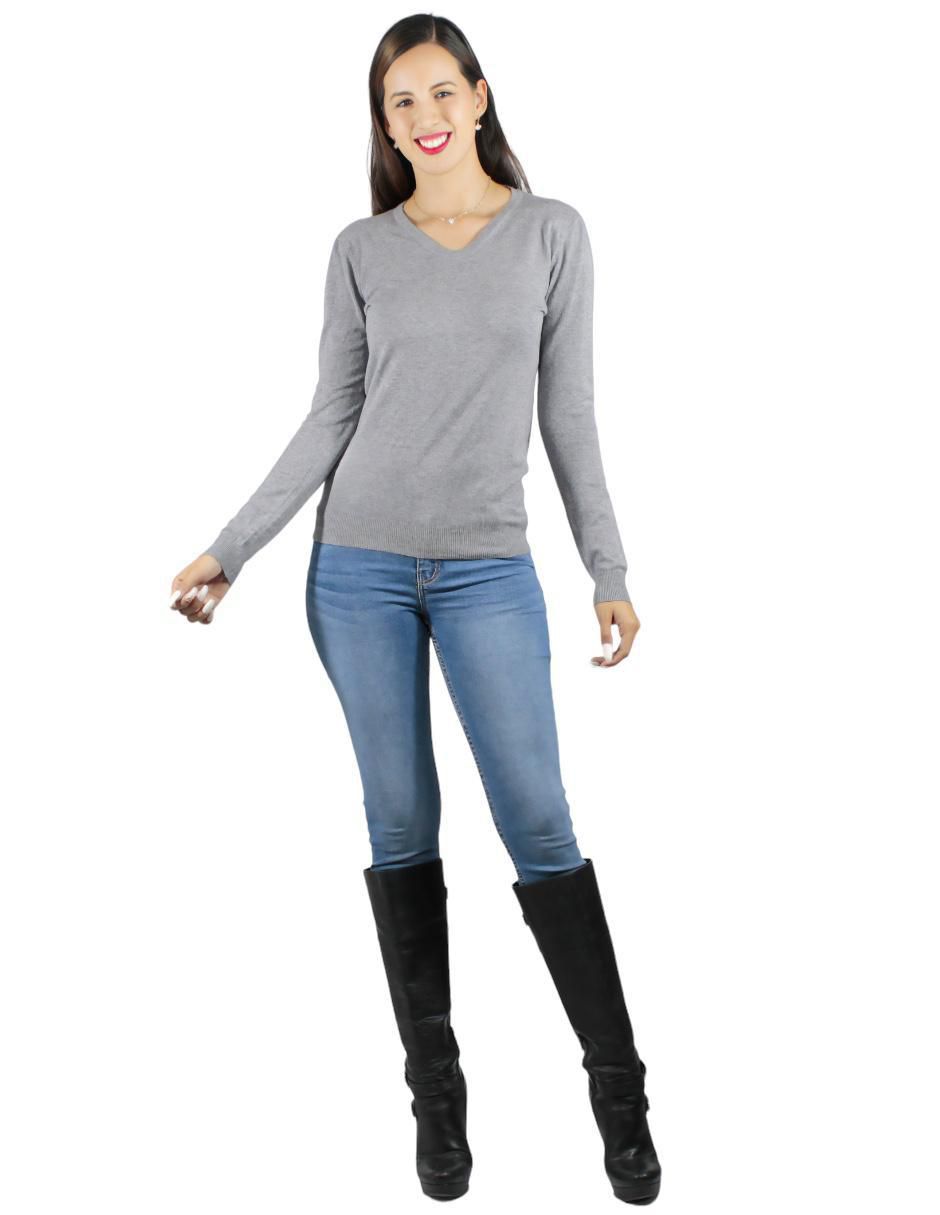 "suéter" malabis "cuello" v "para mujer"