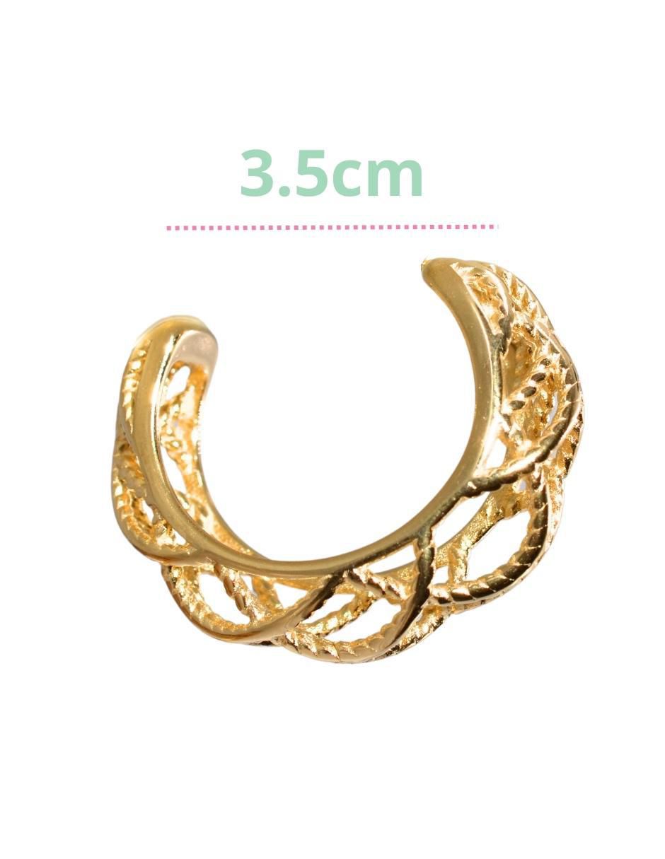 Aretes de corona Yoiko Life Style con acabado brillante 4