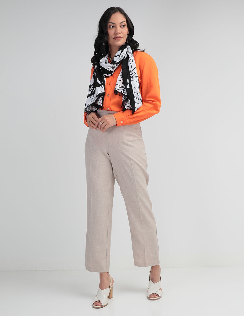 Pantalón straight para mujer 3