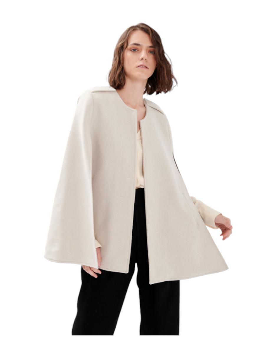 Abrigo de lana para mujer
