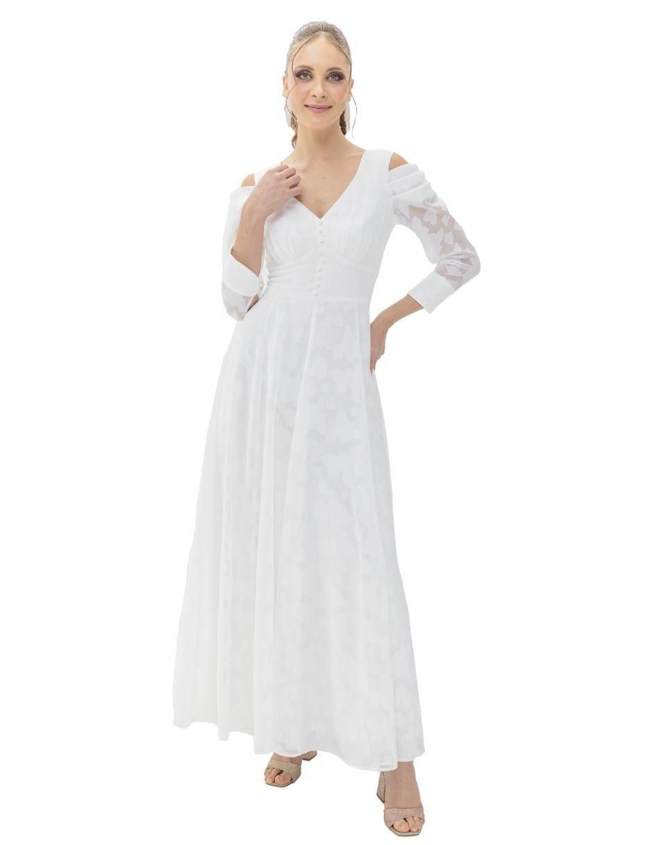 Vestido Blanco Largo Liverpool Vestido Largo Vestido Blanco Corto