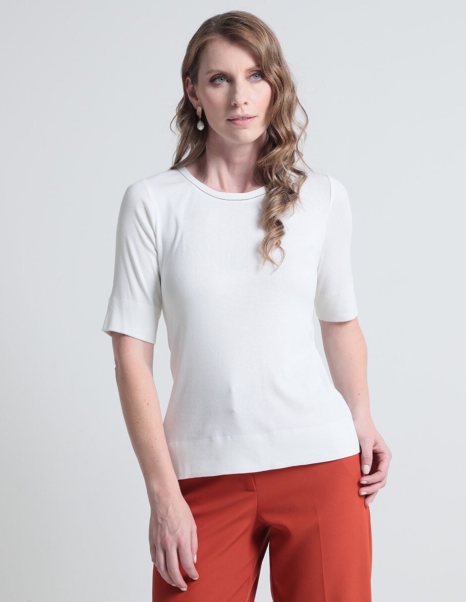 Blusa manga 3/4 para mujer 1