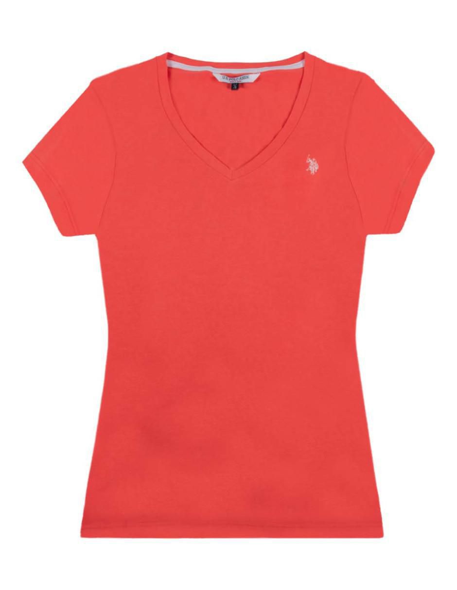 "playera" "manga" corta u.s. polo assn. playera uspa dama "cuello" v "para mujer"