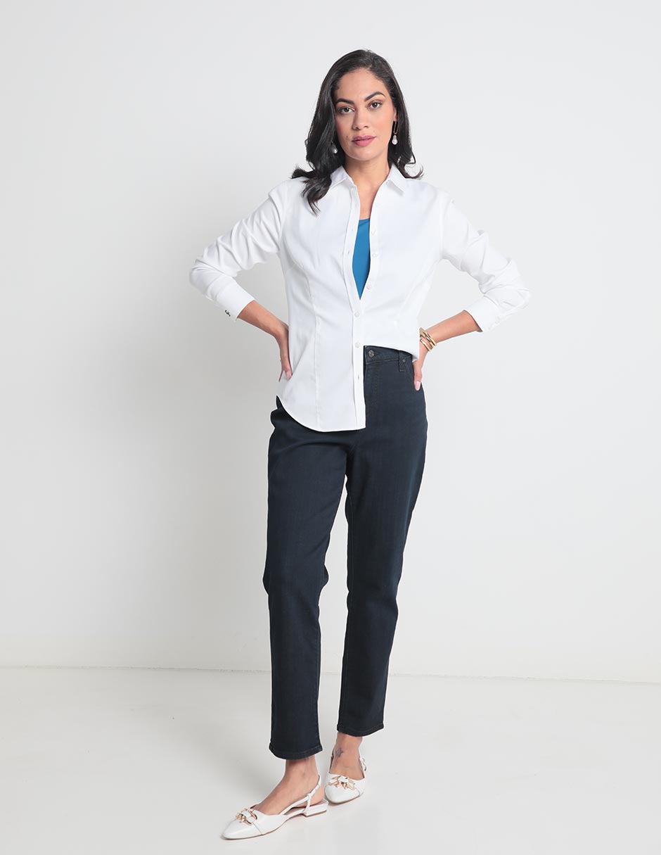 Jeans straight para mujer 3