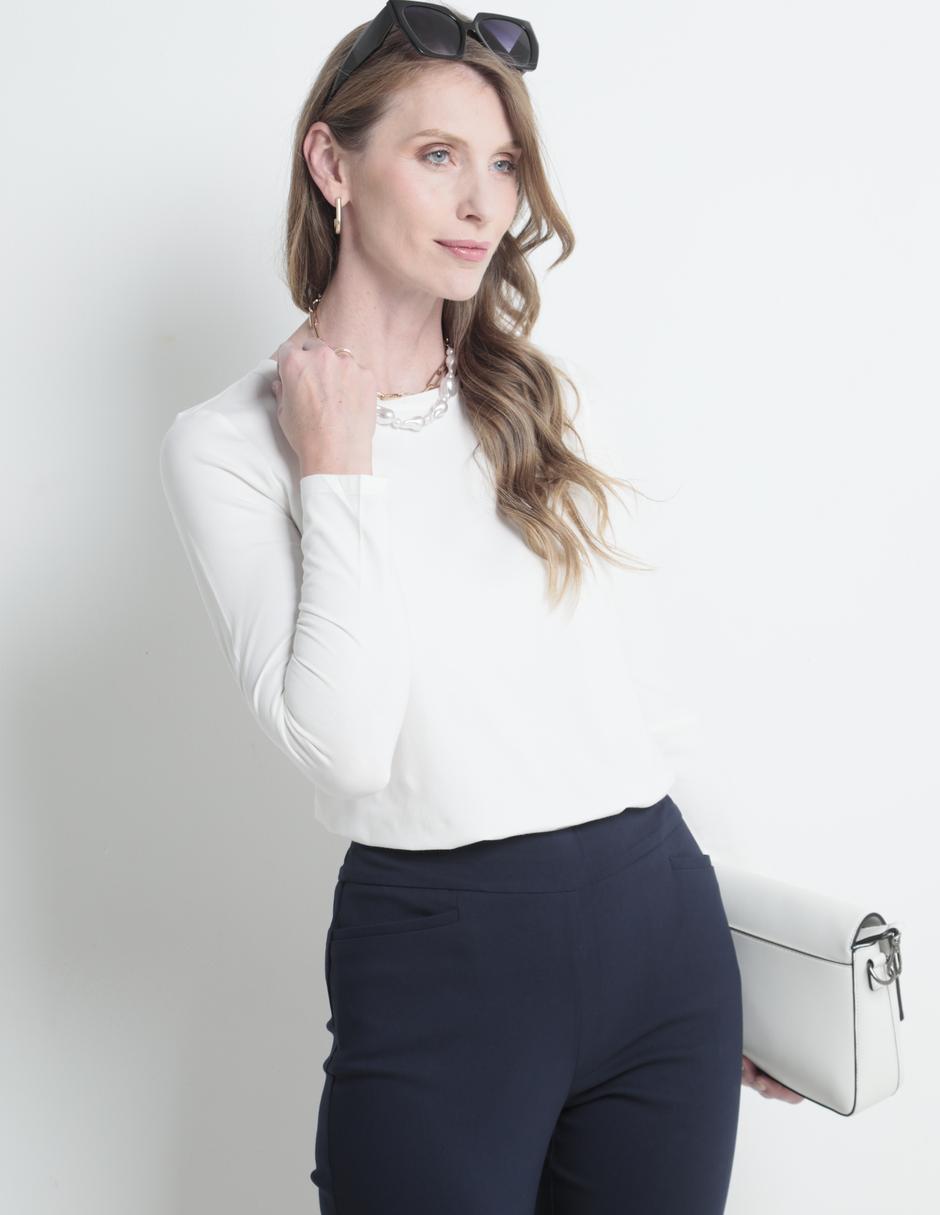 Blusa manga larga para mujer 1