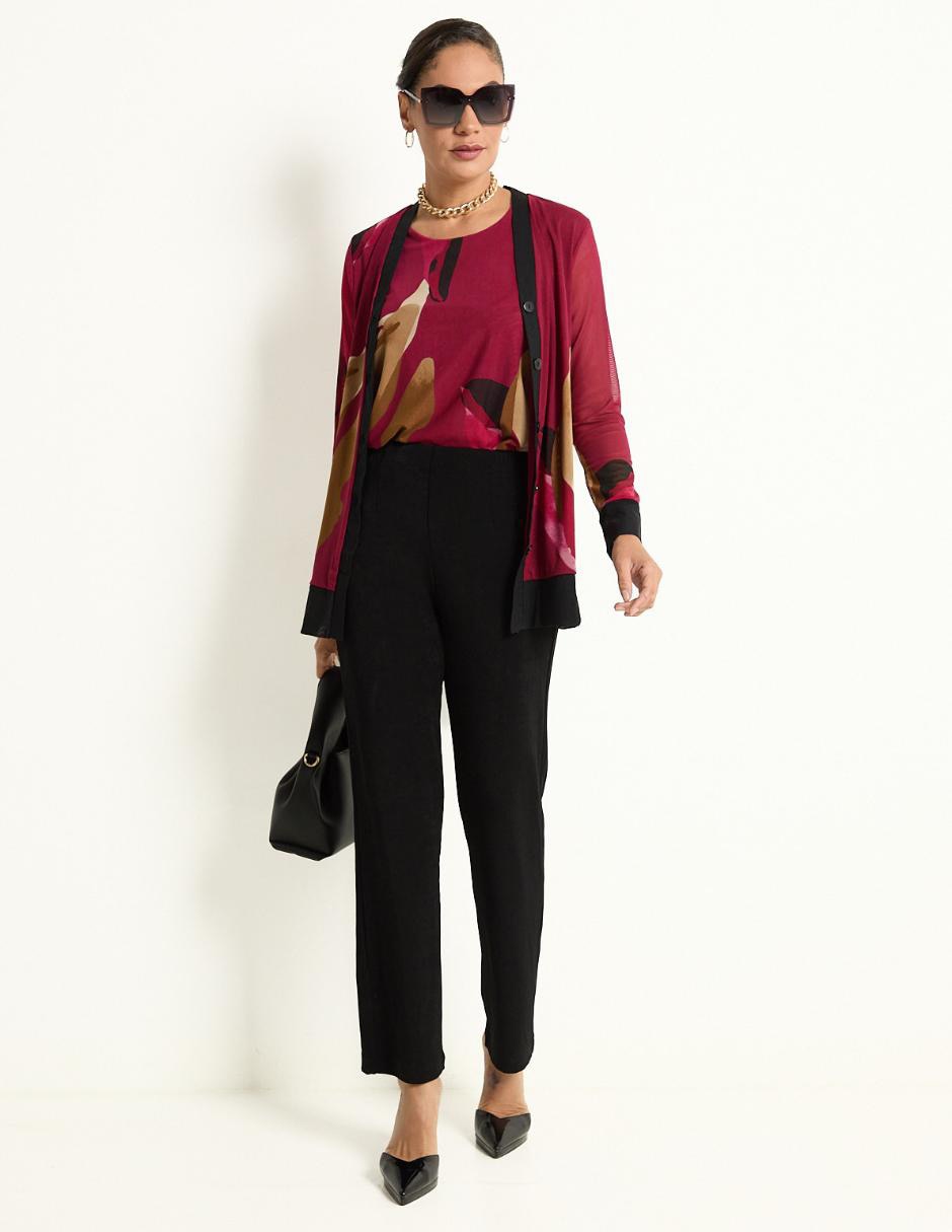 Pantalón regular para mujer 3