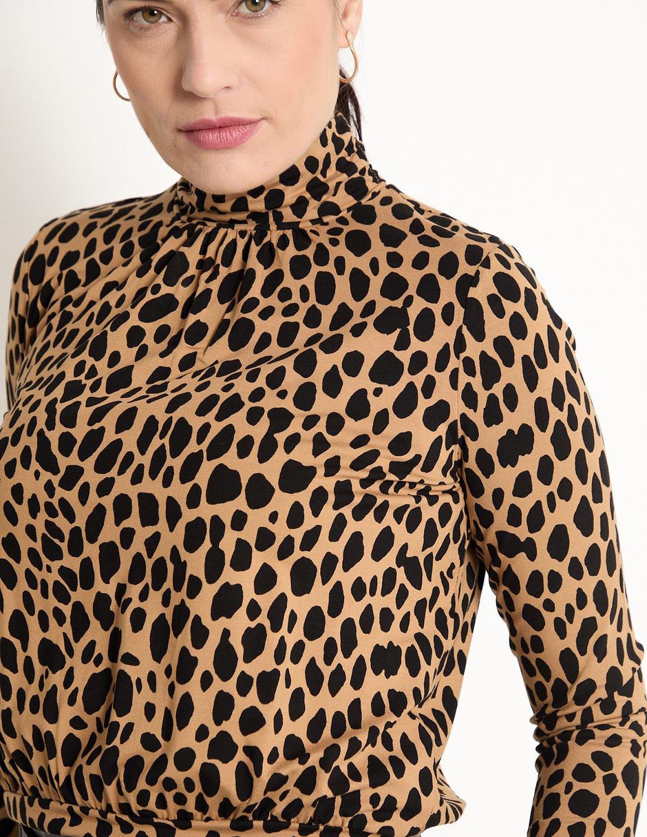 Blusa manga larga para mujer 4