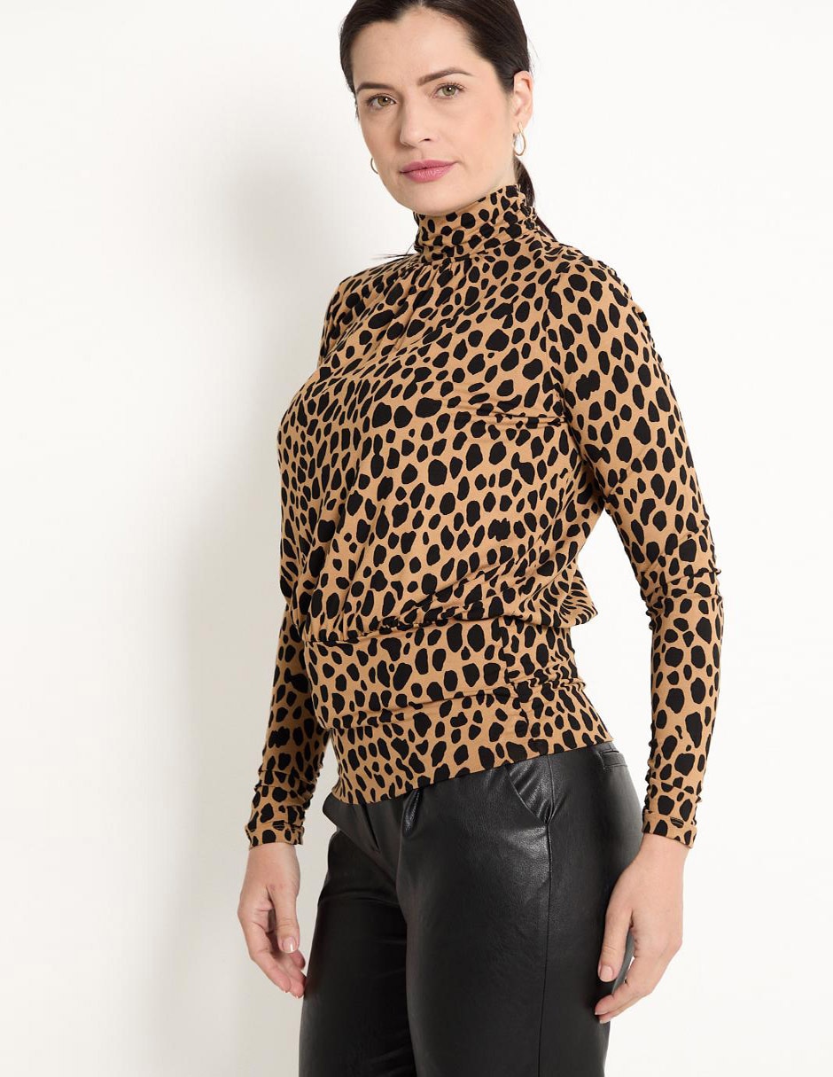 Blusa manga larga para mujer 5