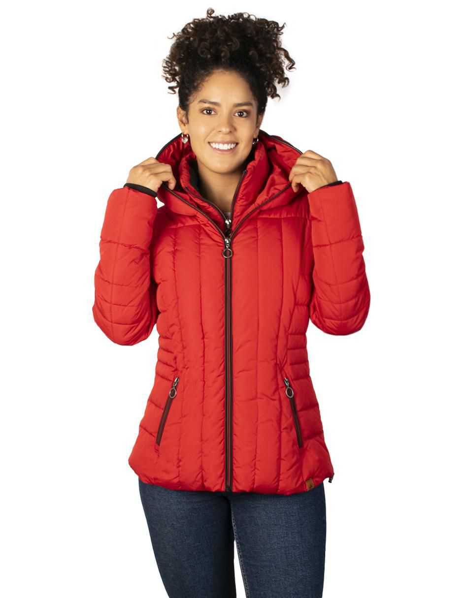 Chamarra acolchada impermeable para mujer Chamarra acolchada impermeable para mujer