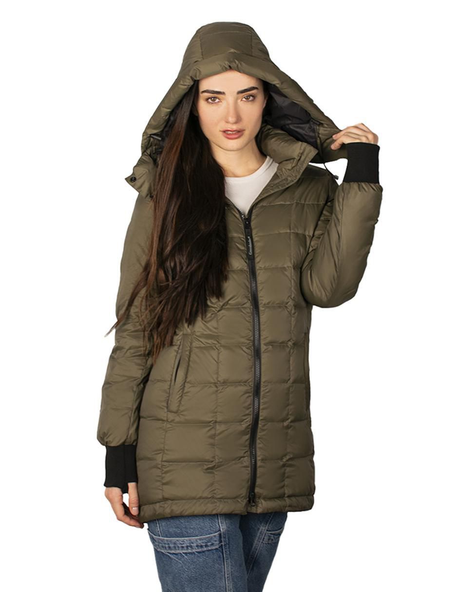 "chamarra" acolchada greenlander no impermeable "de" poliéster "para mujer"