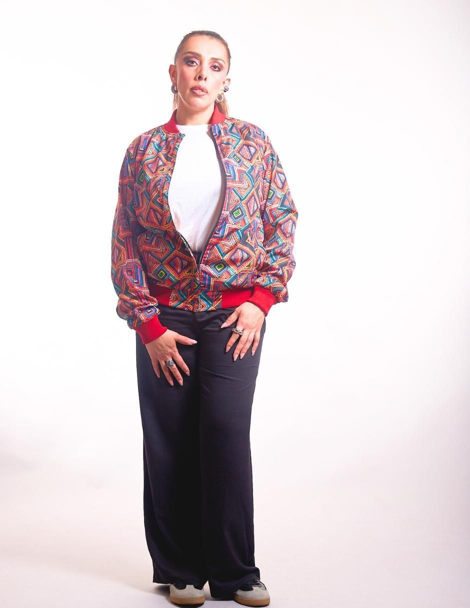 Chamarra bomber impermeable para mujer 3