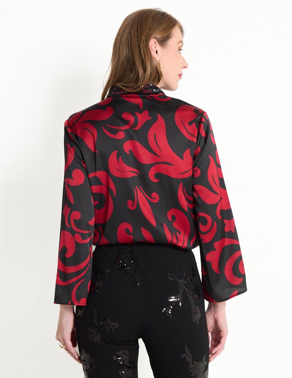 Blusa manga larga para mujer 2