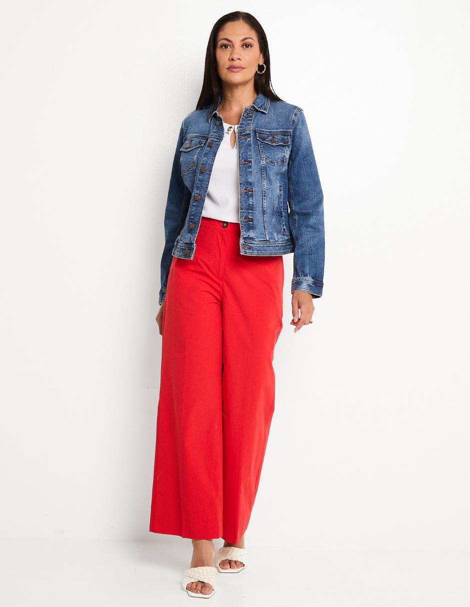 Pantalón relaxed amplio para mujer 3