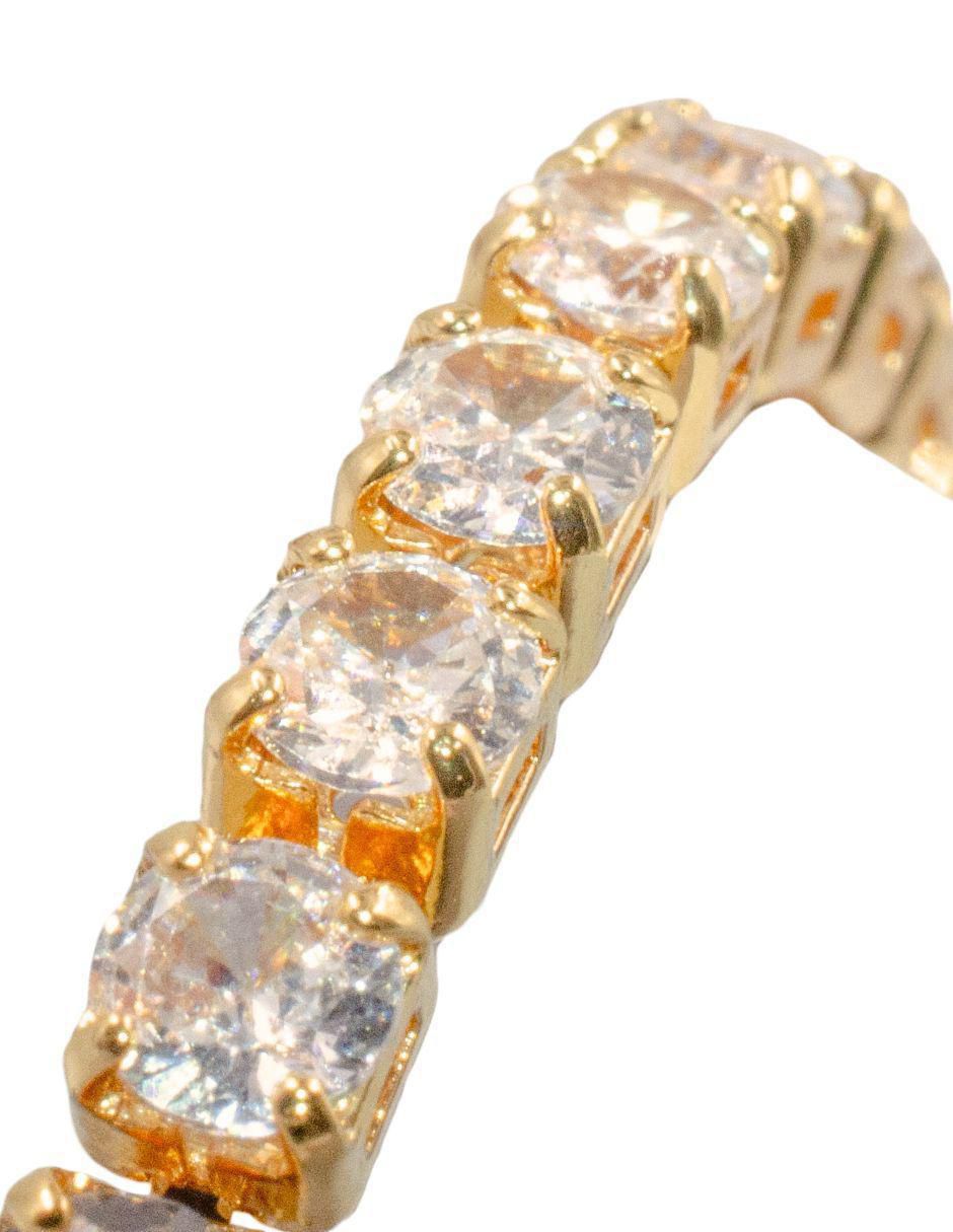 Pulsera yoiko "de" aleación de metal 18 k real "con acabado" baño oro