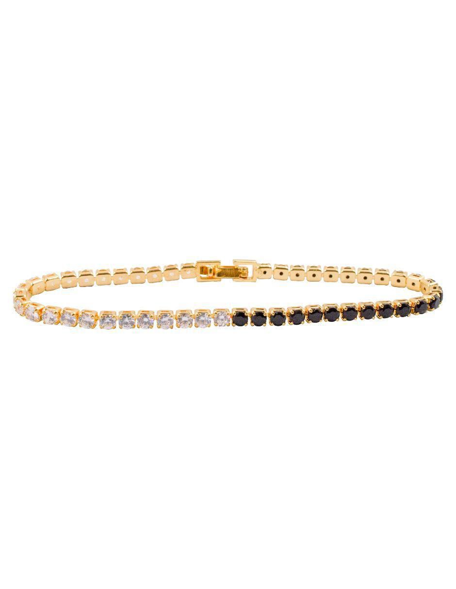 Pulsera de baño de oro 18 K Real