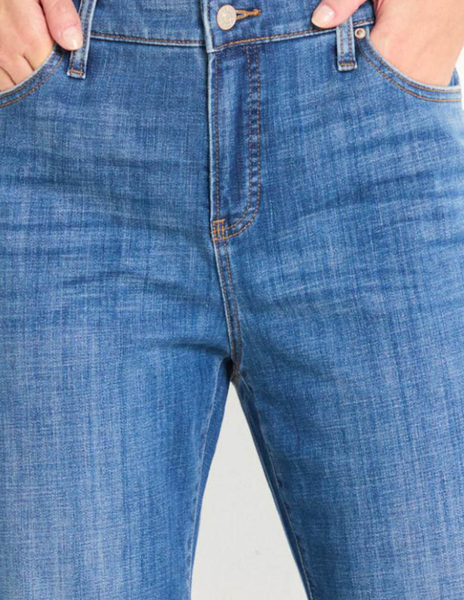 Jeans straight para mujer 4