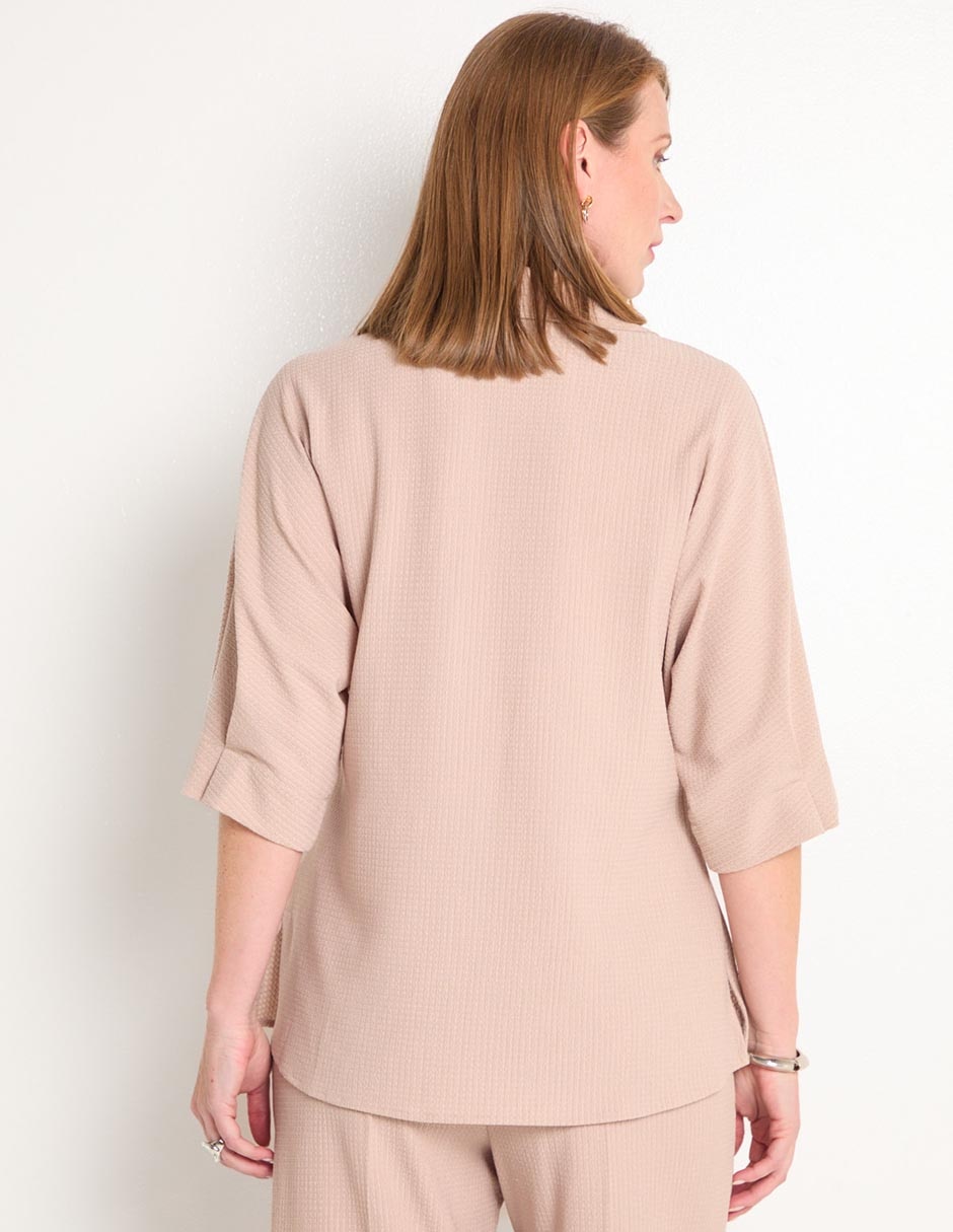Blusa manga al codo para mujer 2