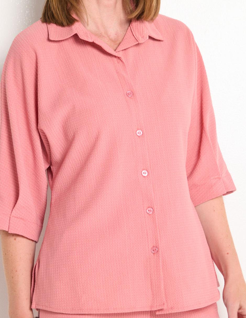 Blusa manga al codo para mujer 4
