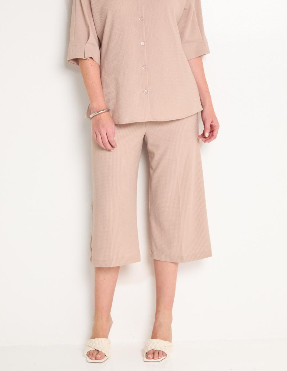 Pantalón capri straight para mujer 1
