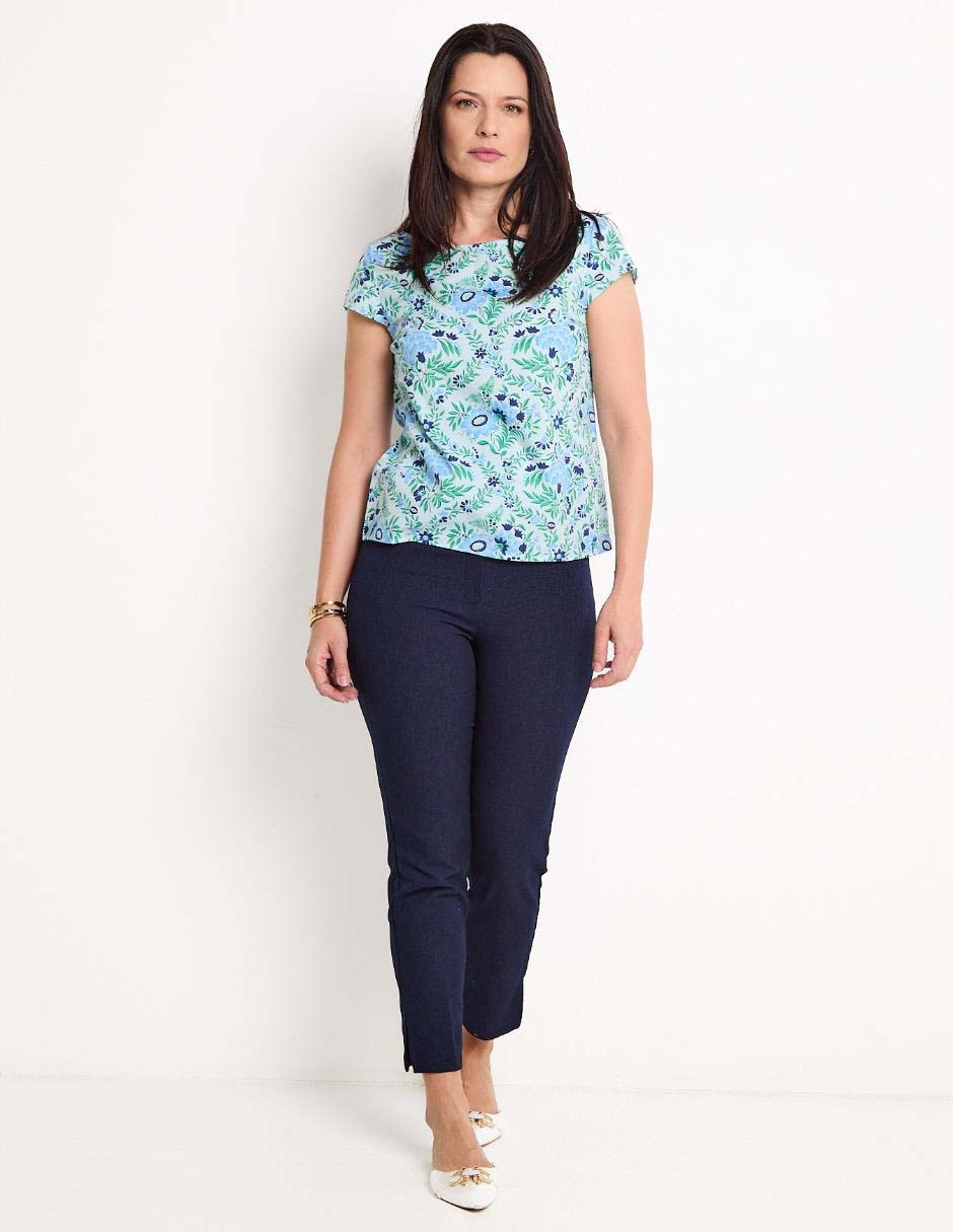 Blusa manga corta para mujer 3