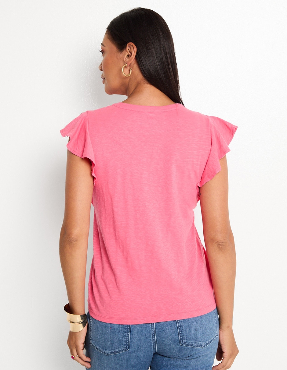Playera manga corta para mujer 2