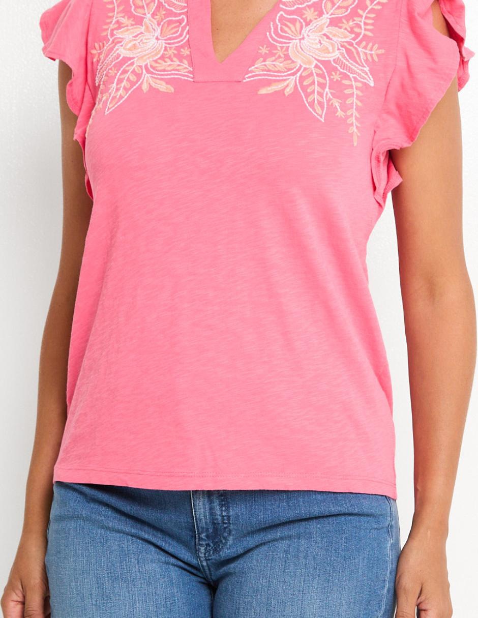 Playera manga corta para mujer 5