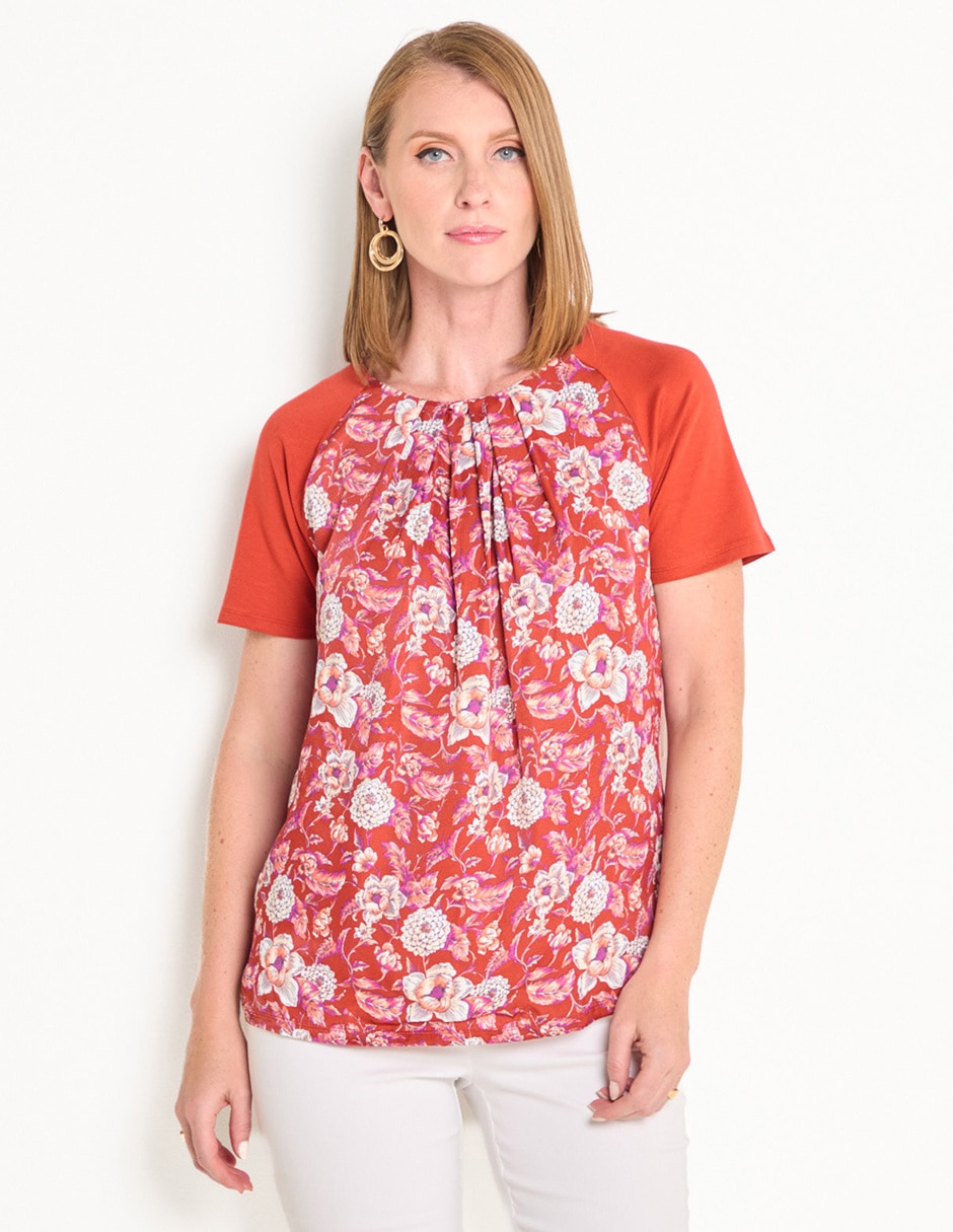 Blusa manga corta para mujer Blusa manga corta para mujer