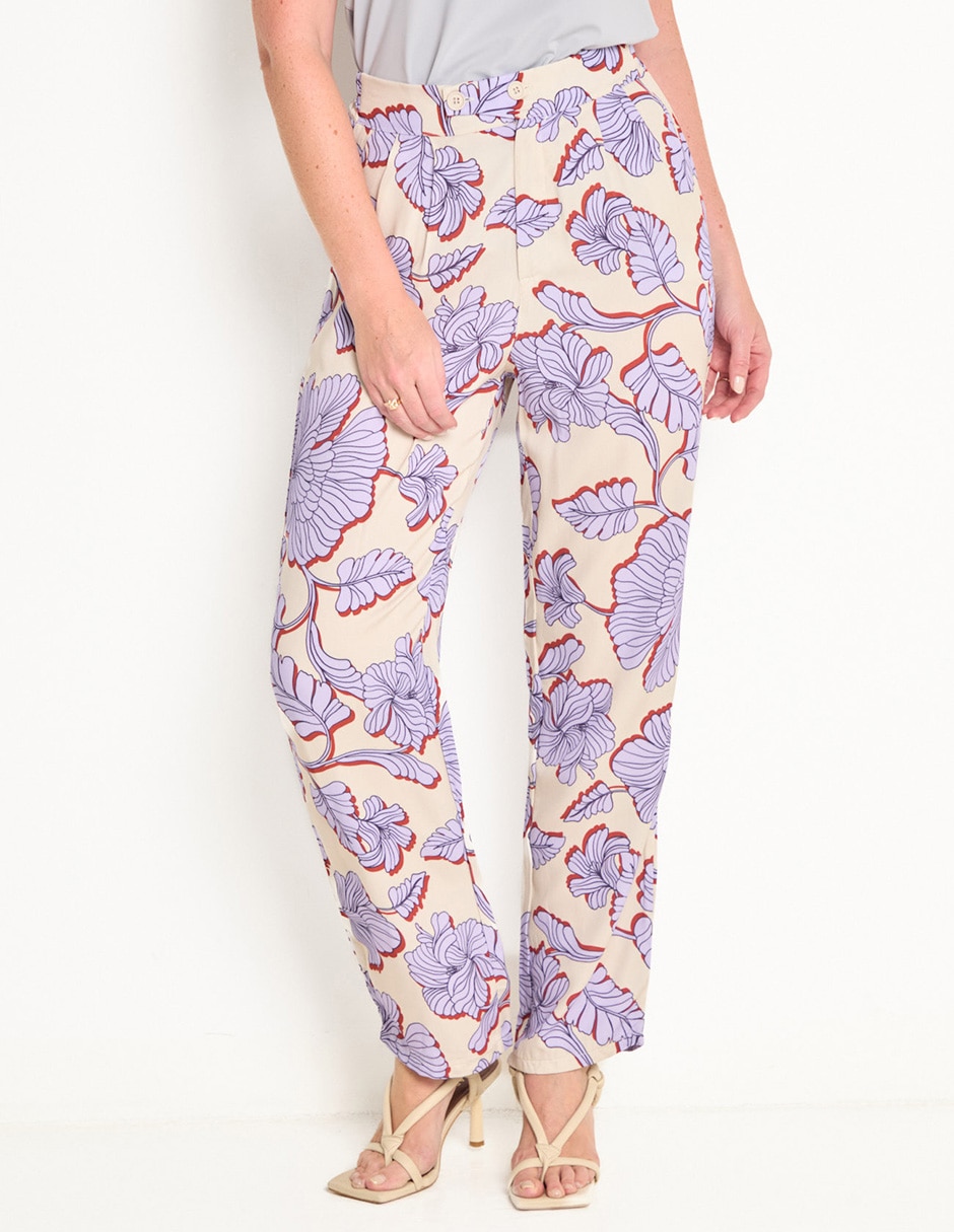 Pantalón relaxed regular para mujer Pantalón relaxed regular para mujer