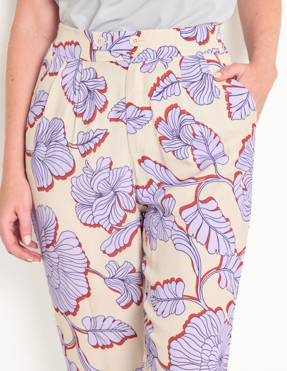 Pantalón relaxed regular para mujer 4