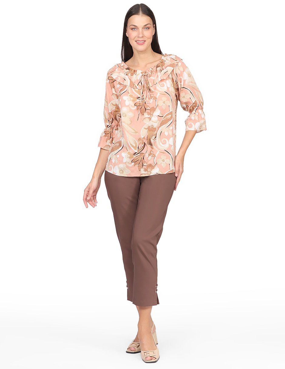Blusa manga 3/4 para mujer 2