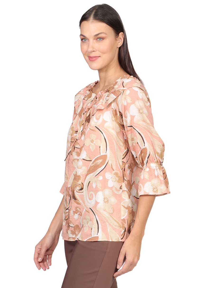 Blusa manga 3/4 para mujer 3