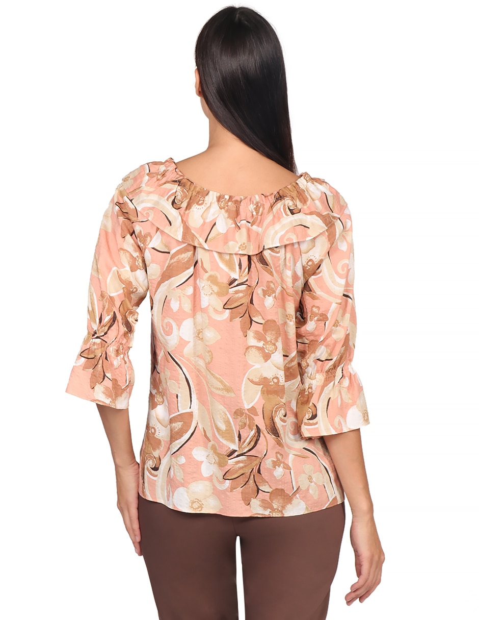 Blusa manga 3/4 para mujer 6