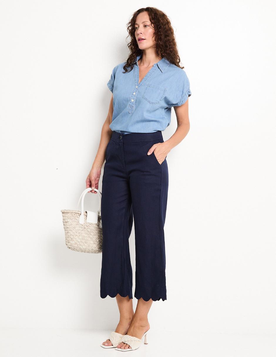 Pantalón regular para mujer