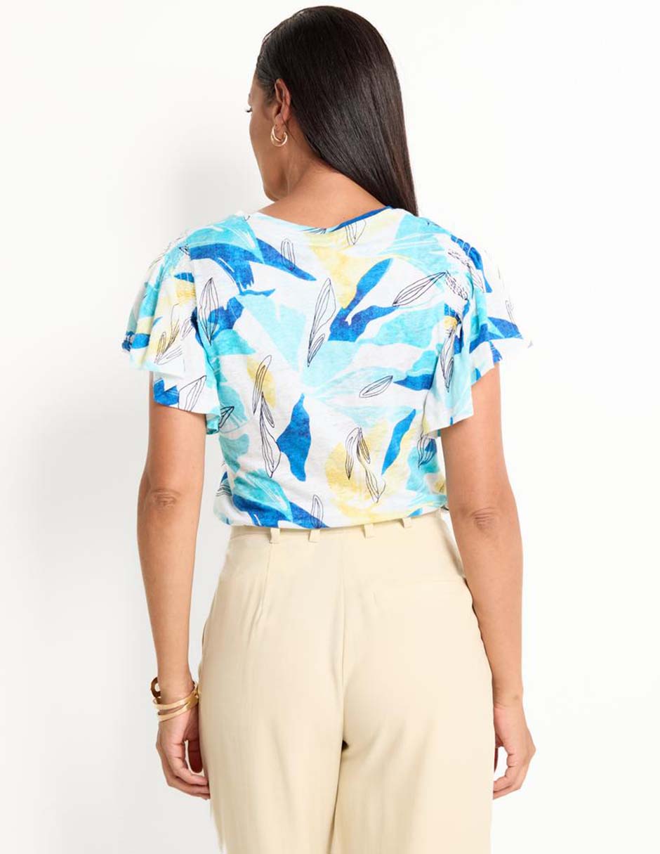 Blusa manga corta para mujer 2