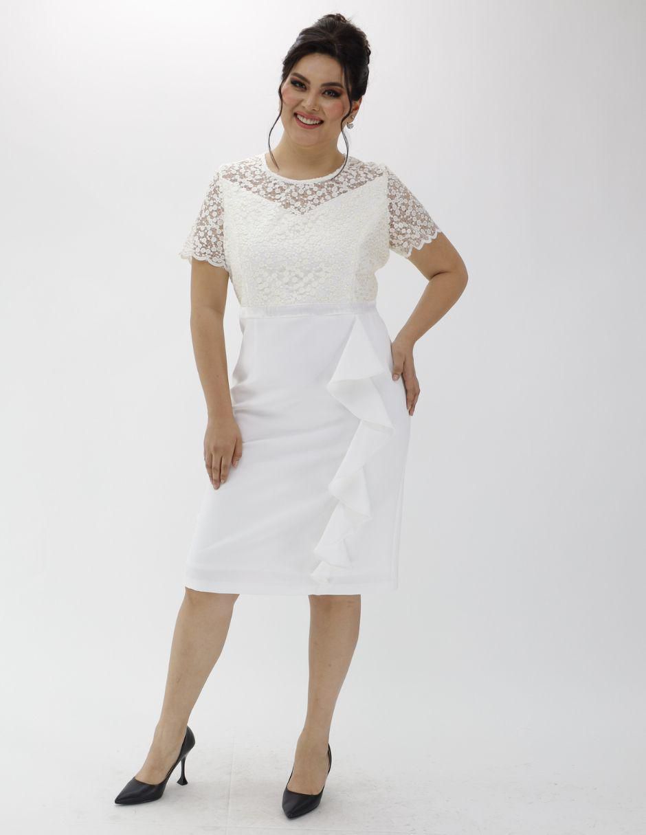 Vestidos De Fiesta Blancos Hasta La Rodilla