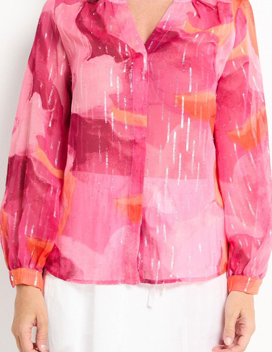 Blusa manga larga para mujer 5