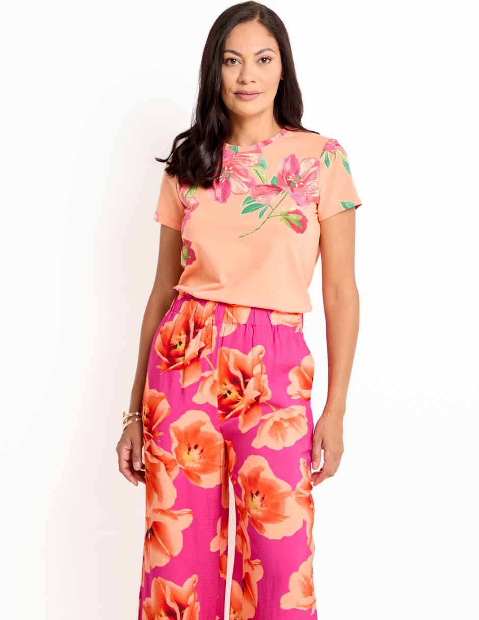 Blusa Chico's manga corta para mujer Liverpool