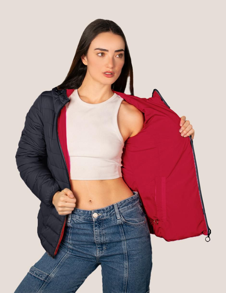 "chamarra" acolchada greenlander no impermeable "de" poliéster "para mujer"