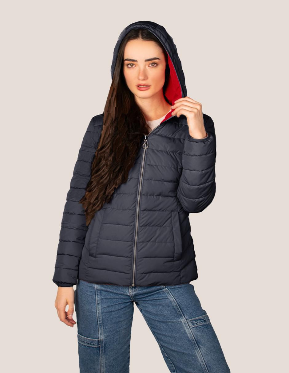"chamarra" acolchada greenlander no impermeable "de" poliéster "para mujer"