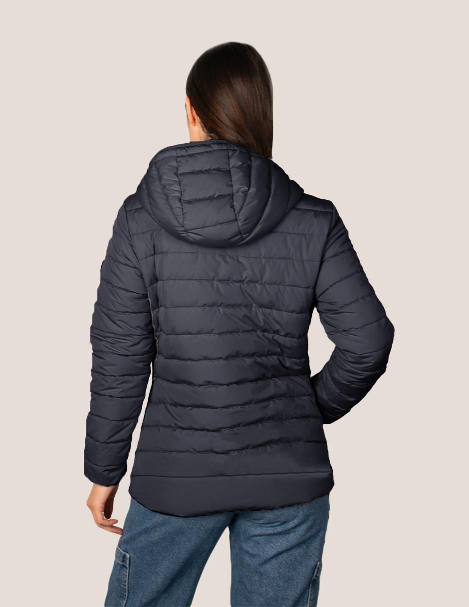 "chamarra" acolchada greenlander no impermeable "de" poliéster "para mujer"