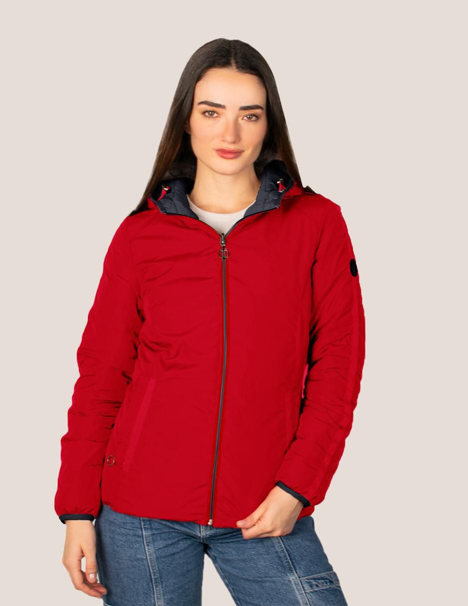 "chamarra" acolchada greenlander no impermeable "de" poliéster "para mujer"