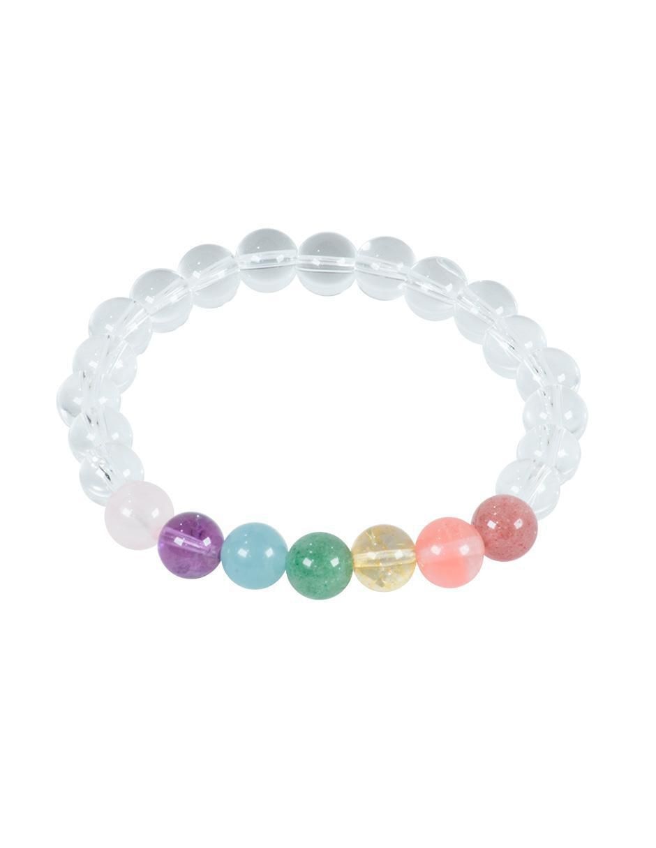 Pulsera Blanco Claridad con acabado pulido 1