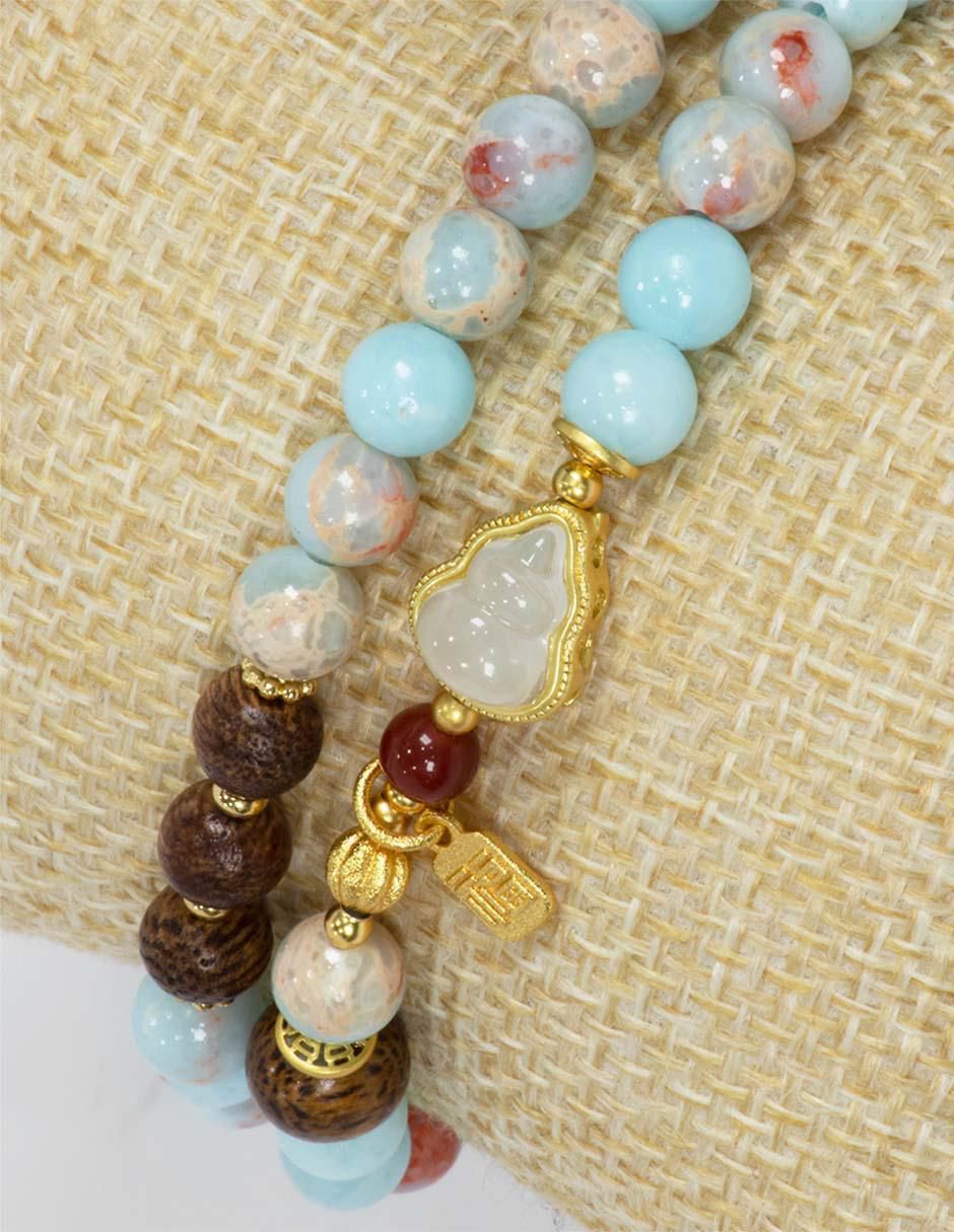 Pulsera Shoushan Purifica con acabado pulido 4