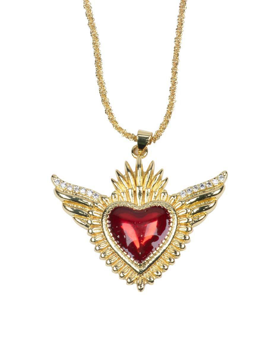 Collar de corazón Milagritos