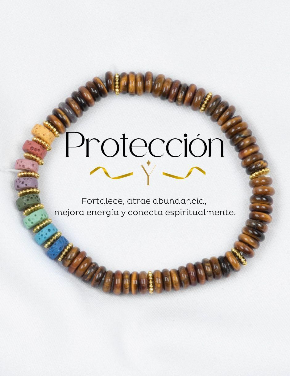 Pulsera Protección con acabado brillante 7