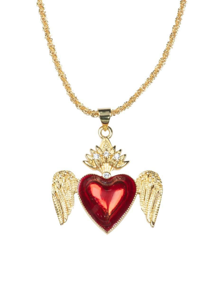 Collar de corazón Milagritos