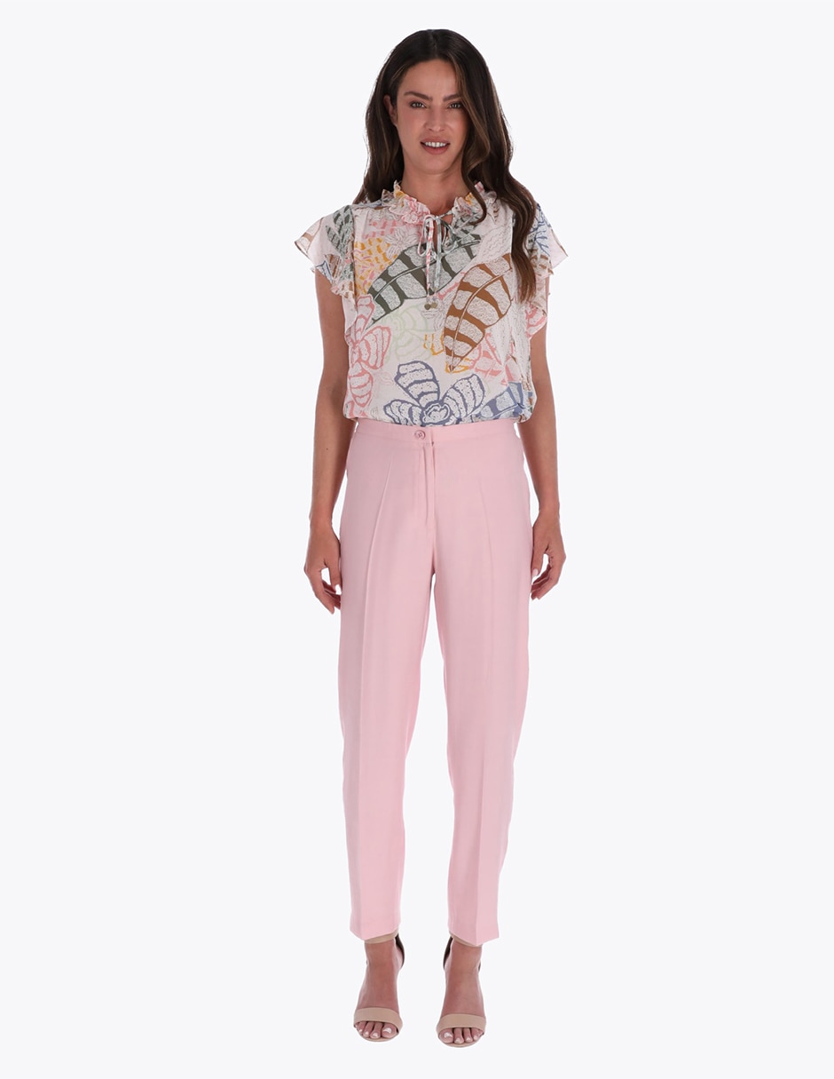 Pantalón de vestir regular para mujer 3